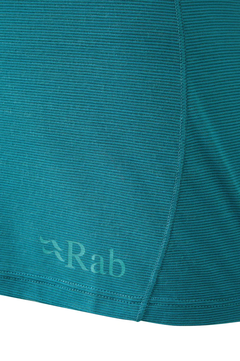 Rab Womens Forge LS Tee Aquamarine-3