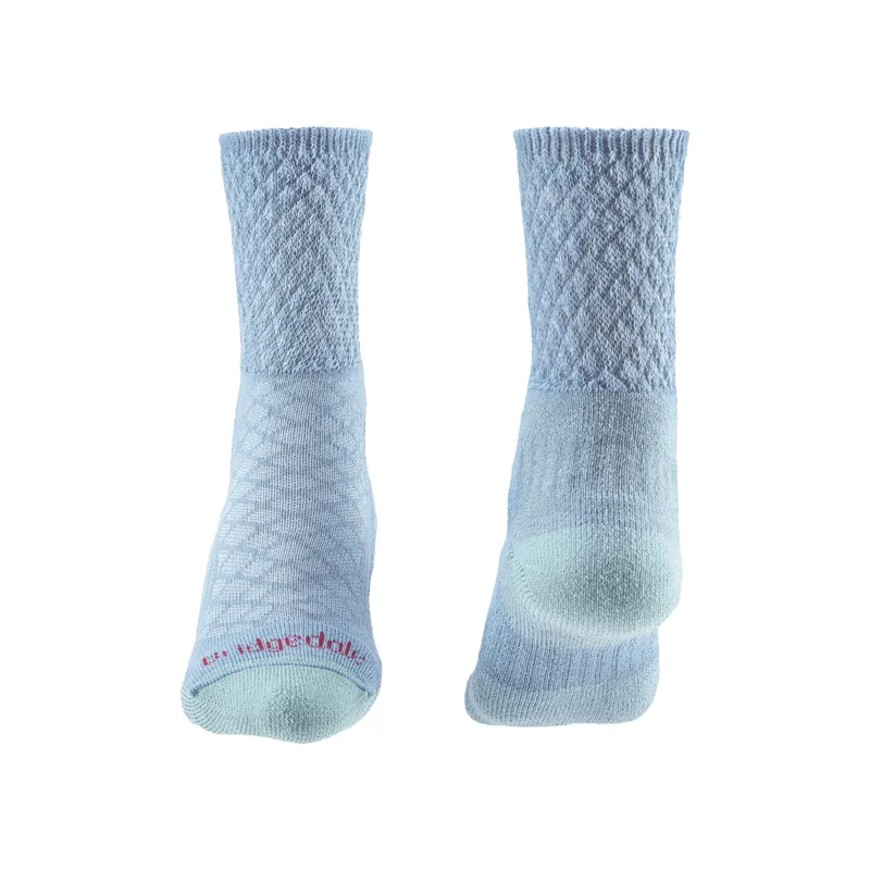 Bridgedale Womens Hike Lightweight Merino Comfort Boot Sock Blue-1