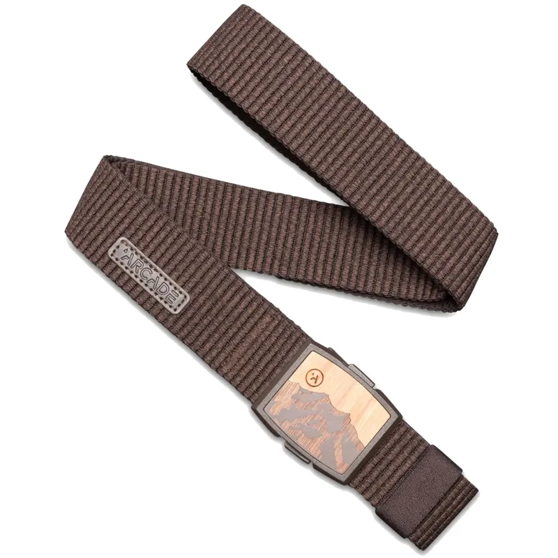 Arcade Belts Woody Capture Slim Belt Heather Walnut