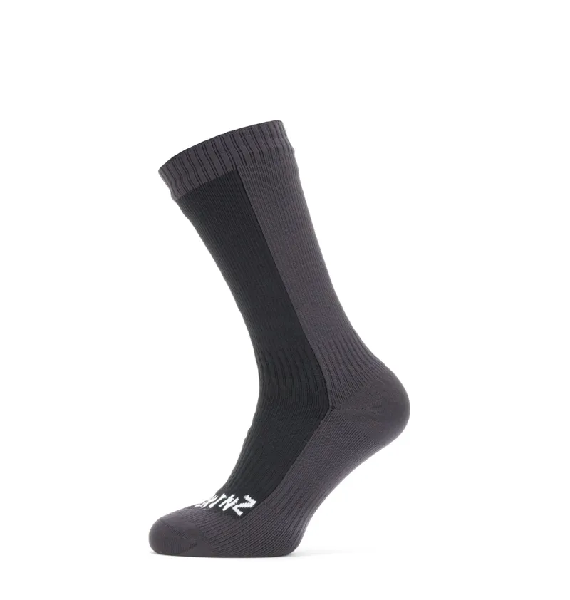Sealskins Cold Weather Waterproof Mid Length Sock Black