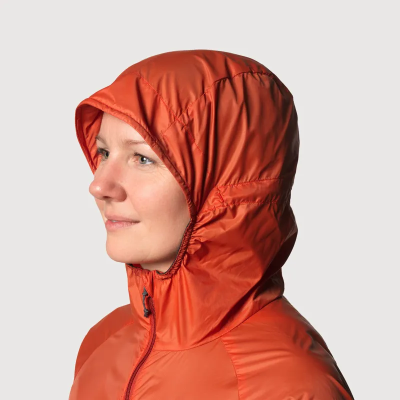 Tierra Women's Romback Wind Jacket Brick Red-5