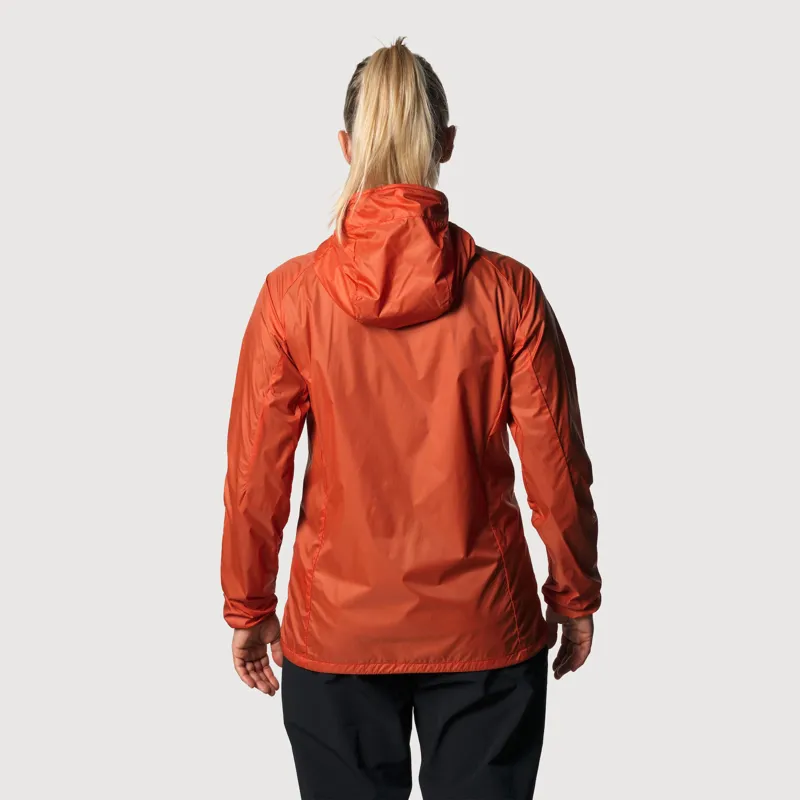 Tierra Women's Romback Wind Jacket Brick Red-3