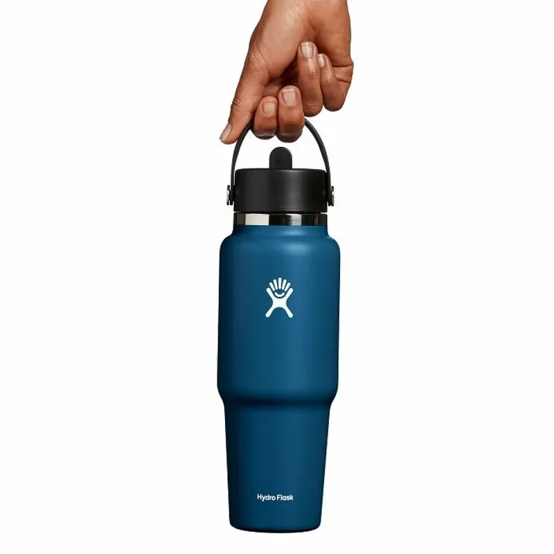 Hydro Flask 32oz Wide Flex Straw Travel Bottle Indigo-1