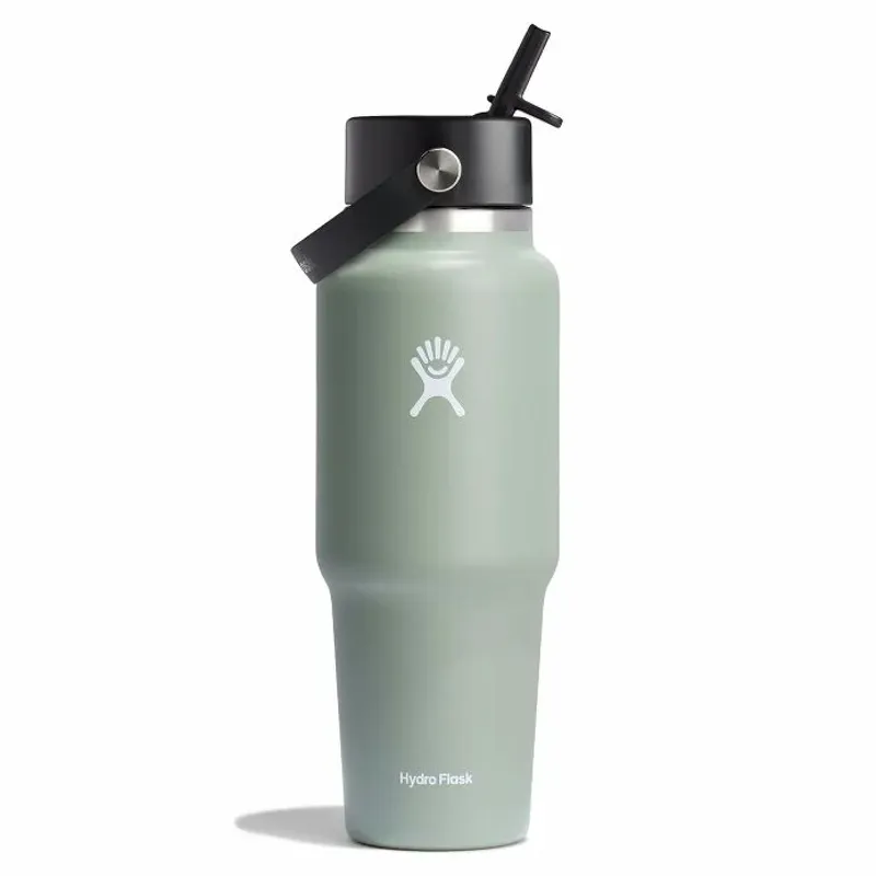 Hydro Flask 32oz Wide Flex Straw Travel Bottle Agave