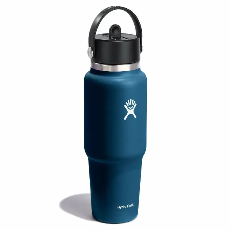 Hydro Flask 32oz Wide Flex Straw Travel Bottle Indigo-2