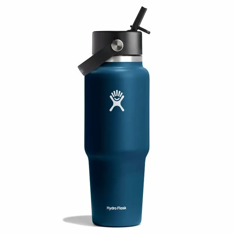 Hydro Flask 32oz Wide Flex Straw Travel Bottle Indigo