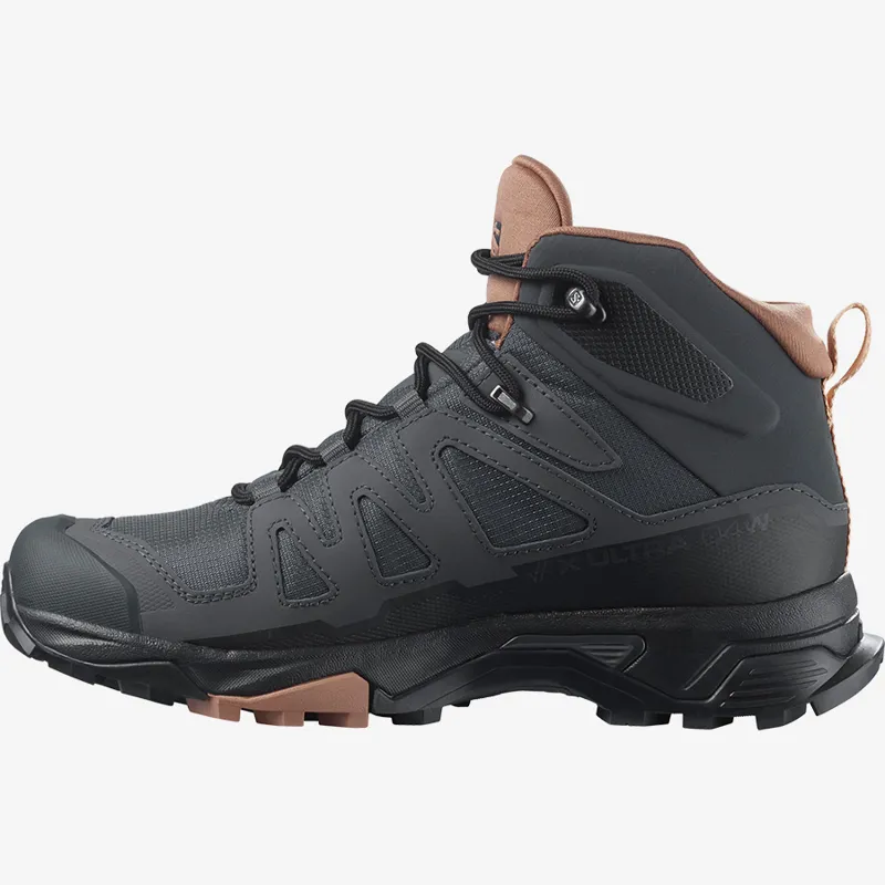 Salomon Womens X Ultra 4 Mid GTX Ebony-4
