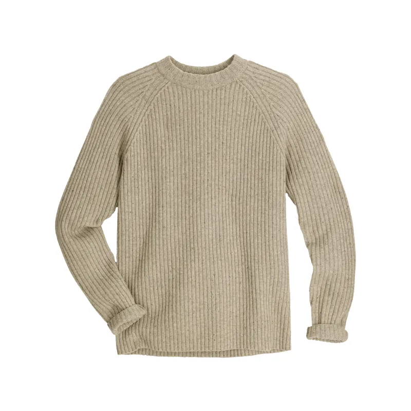 Royal Robbins Men's Rockcraft Wool Crew LS Sandstone Heather