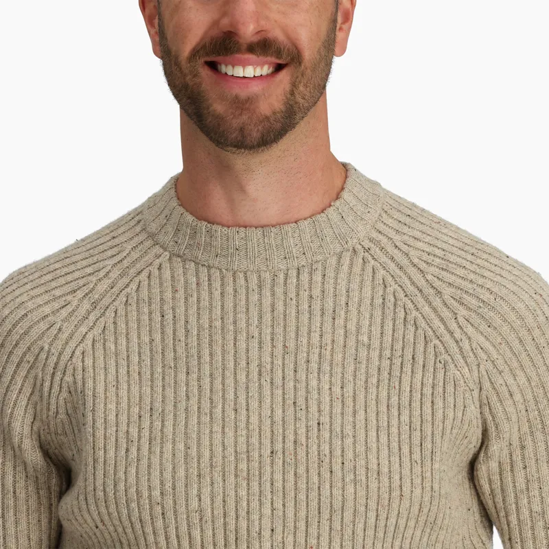 Royal Robbins Men's Rockcraft Wool Crew LS Sandstone Heather-4