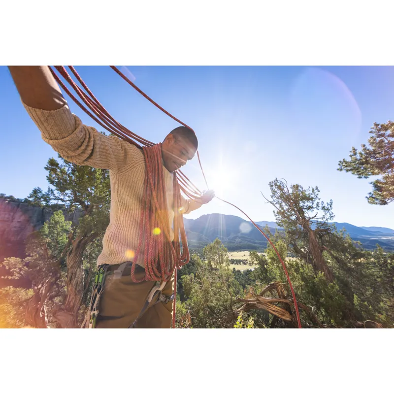 Royal Robbins Men's Rockcraft Wool Crew LS Sandstone Heather-6