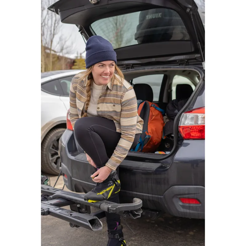 Royal Robbins Women's Clouds Rest Hemp LS Shirt Sea Pacfic Crest Stripe-2