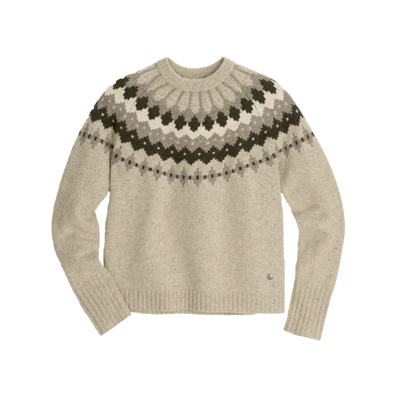 Royal Robbins Women's Rockcraft Wool Crew L/S Sandstone/Snowcreek