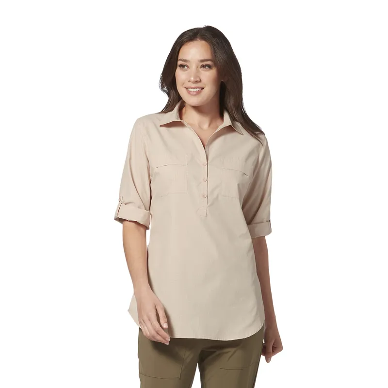 Royal Robbins Womens Exped II Tunic Sand-2