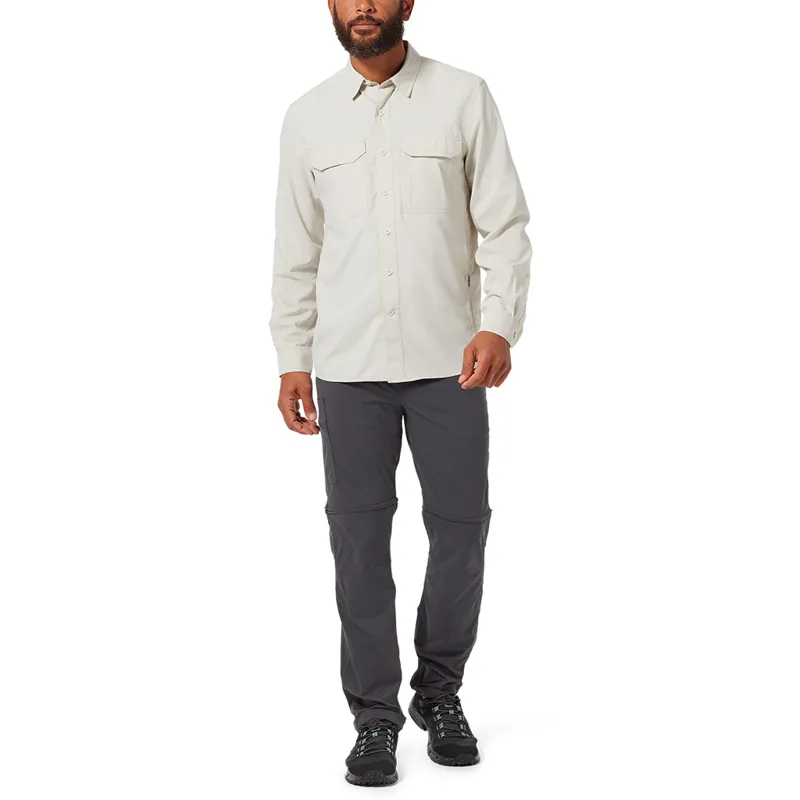 Royal Robbins Mens Bug Barrier Global Expedition LS Soapstone-1