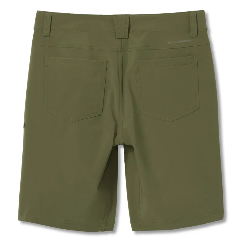 Royal Robbins Mens Alpine Mountain Pro Shorts Moss Green-1