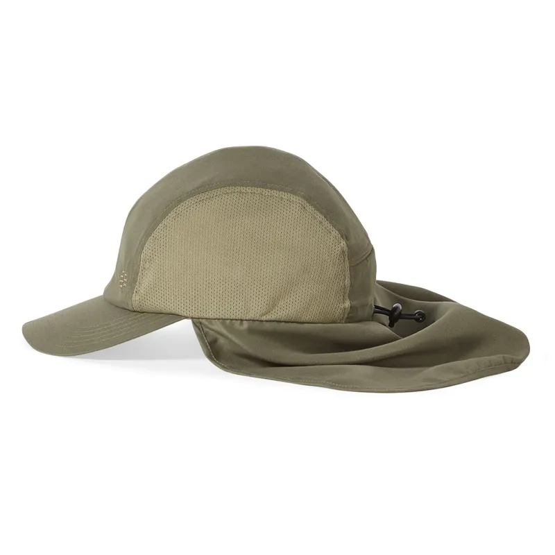Royal Robbins Bug Barrier Convert Sun Cap Fiddlehead Green-1