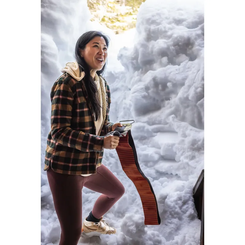 Royal Robbins Women's Snowcap Lined Flannel LS Shirt Dk Harbor/Runyon-3