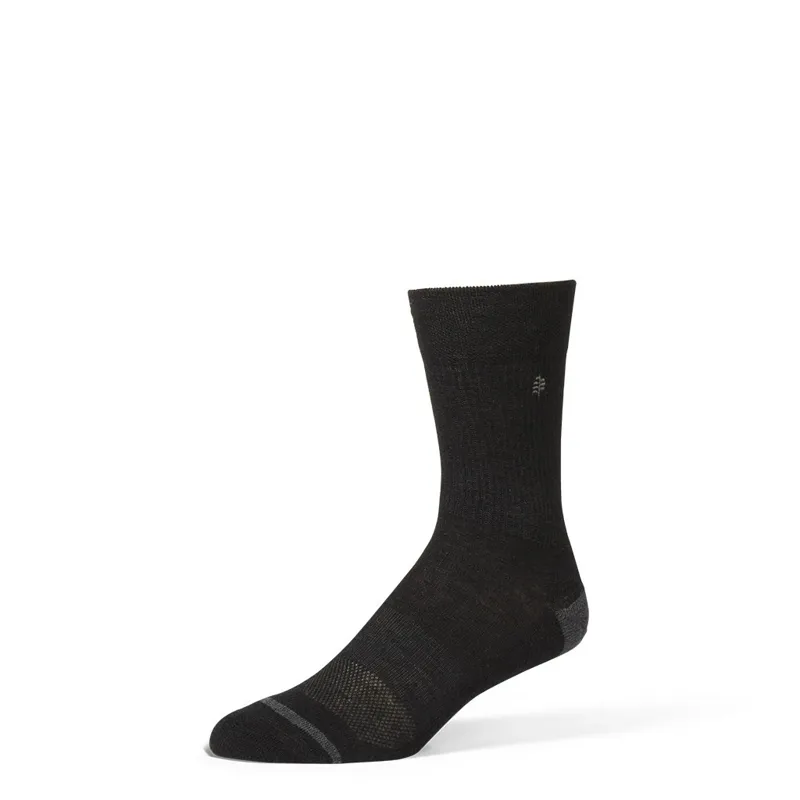 Royal Robbins Unisex Travel Crew Socks Jet Black