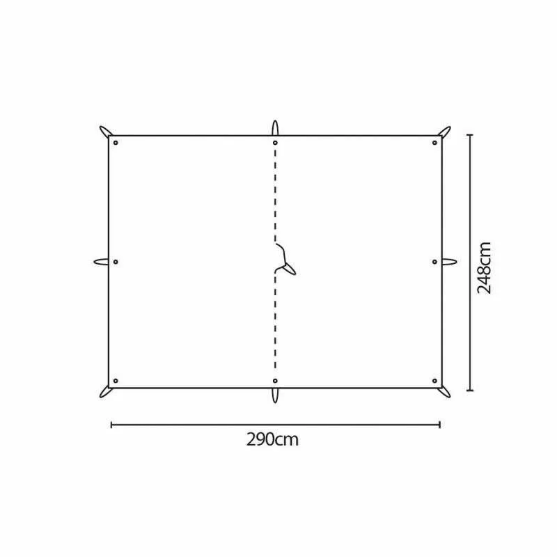 Wild Country Adventure Tarp 2 Cactus Green-1