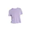 Icebreaker Women's Merino 150 Tech Lite SS Crop Tee Purple Gaze