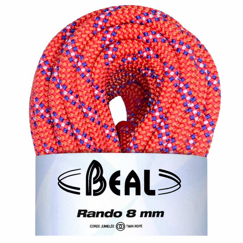 Beal Rando Rope 8mm x 20m Orange-1