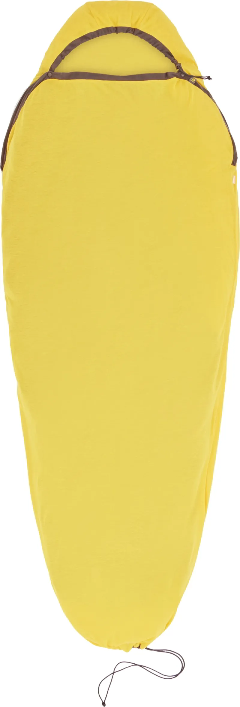 Sea to Summit Reactor Sleeping Bag Liner with Drawcord Mummy Yellow-6
