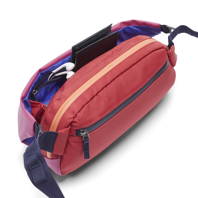 Cotopaxi Coso 2L Hip Pack Cada Dia Sangria Strawberry-2
