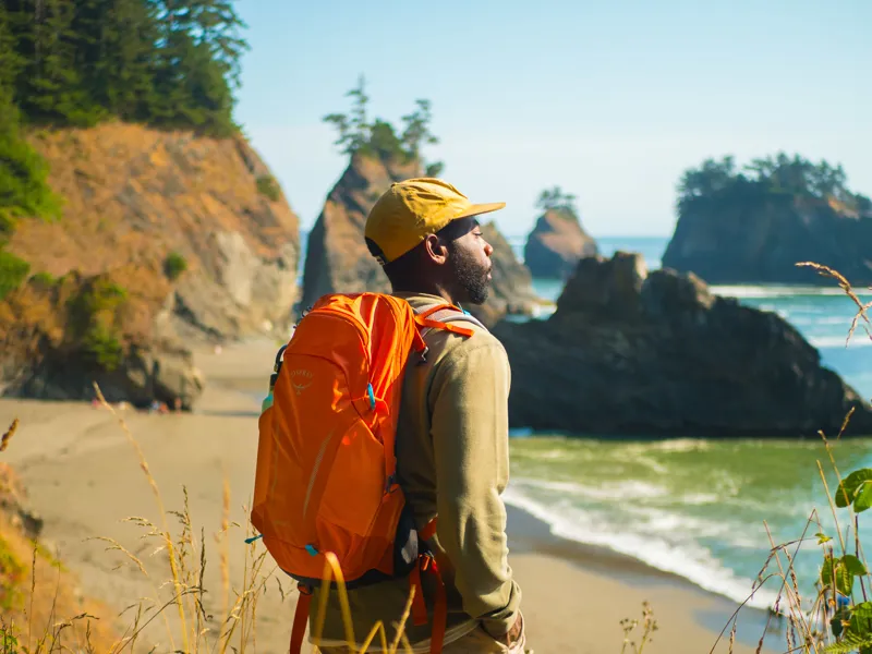 Osprey Hikelite 18 Koi Orange/Blue Venture-7