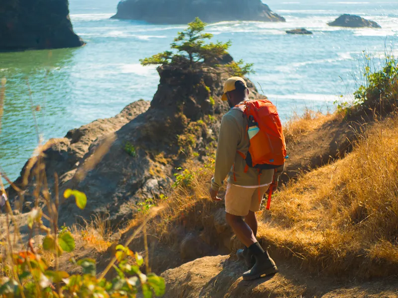 Osprey Hikelite 18 Koi Orange/Blue Venture-8