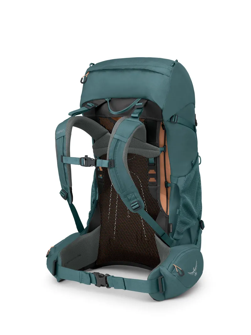 Osprey Women's Renn 50 Cascade Blue/Melon Orange-2