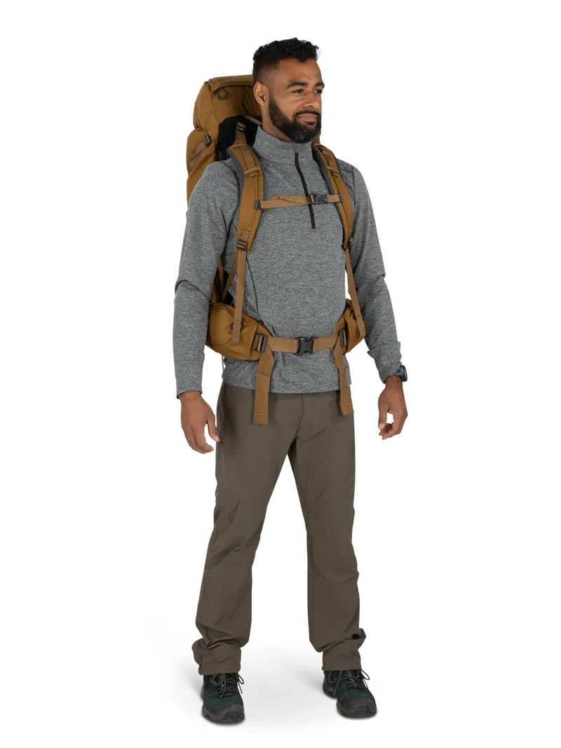 Osprey Rook 50 Histosol Brown/Rhino Grey-3