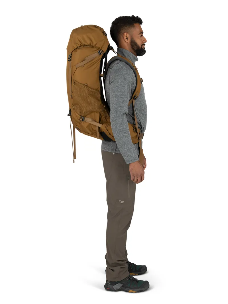 Osprey Rook 50 Histosol Brown/Rhino Grey-6