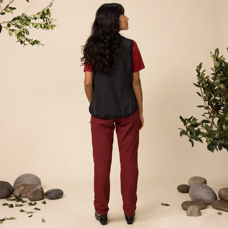 Fjallraven Specialized Women's S/F Riders Hybrid Trousers Bordeaux Red-4