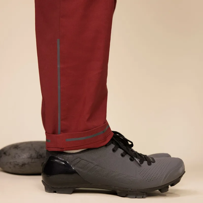 Fjallraven Specialized Women's S/F Riders Hybrid Trousers Bordeaux Red-6