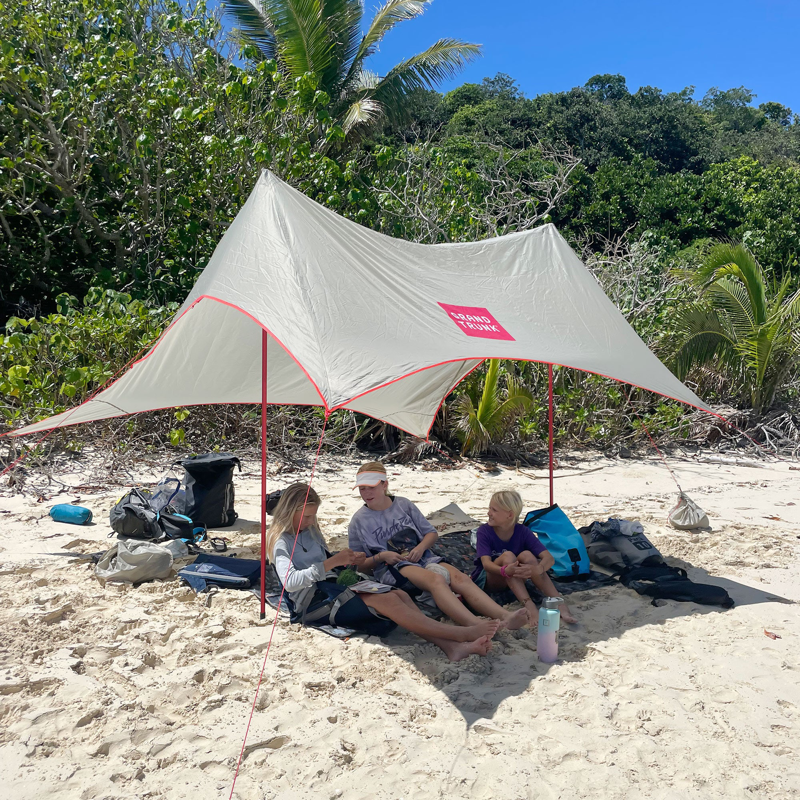 Grand Trunk Shadecaster Four Plus Sunshade Storm-4