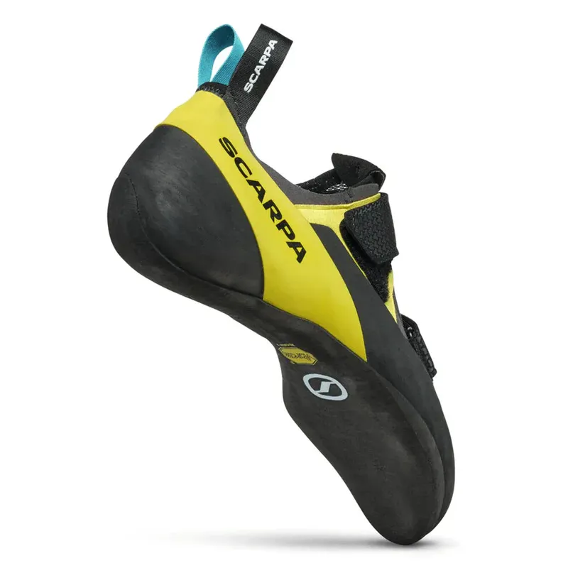 Scarpa Men's Arpia Climbing Shoes Shark/Yellow-2