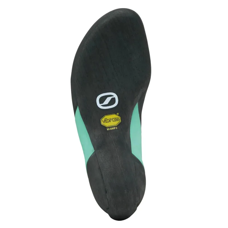 Scarpa Women's Arpia LV Climbing Shoes Shark/Aqua-1