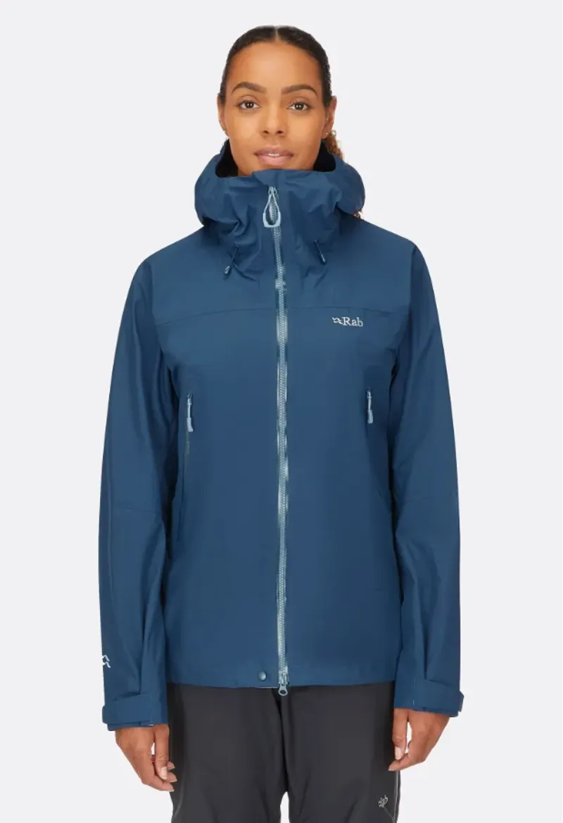 Rab Womens Kangri Paclite Plus Jacket Orion Blue-1