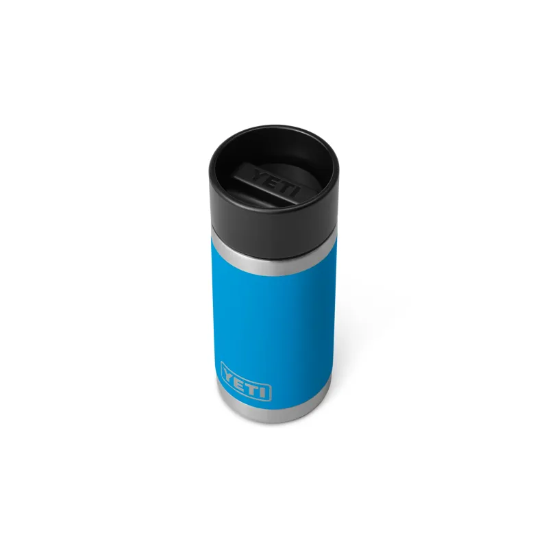 YETI Rambler 12oz Bottle HotShot Cap Big Wave Blue-2
