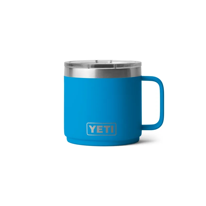 YETI Rambler 14oz Mug 2.0 Big Wave Blue