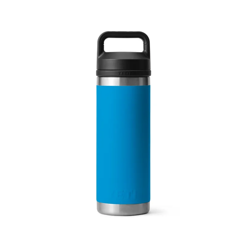 YETI Rambler 18oz Bottle Chug Cap Big Wave Blue-3
