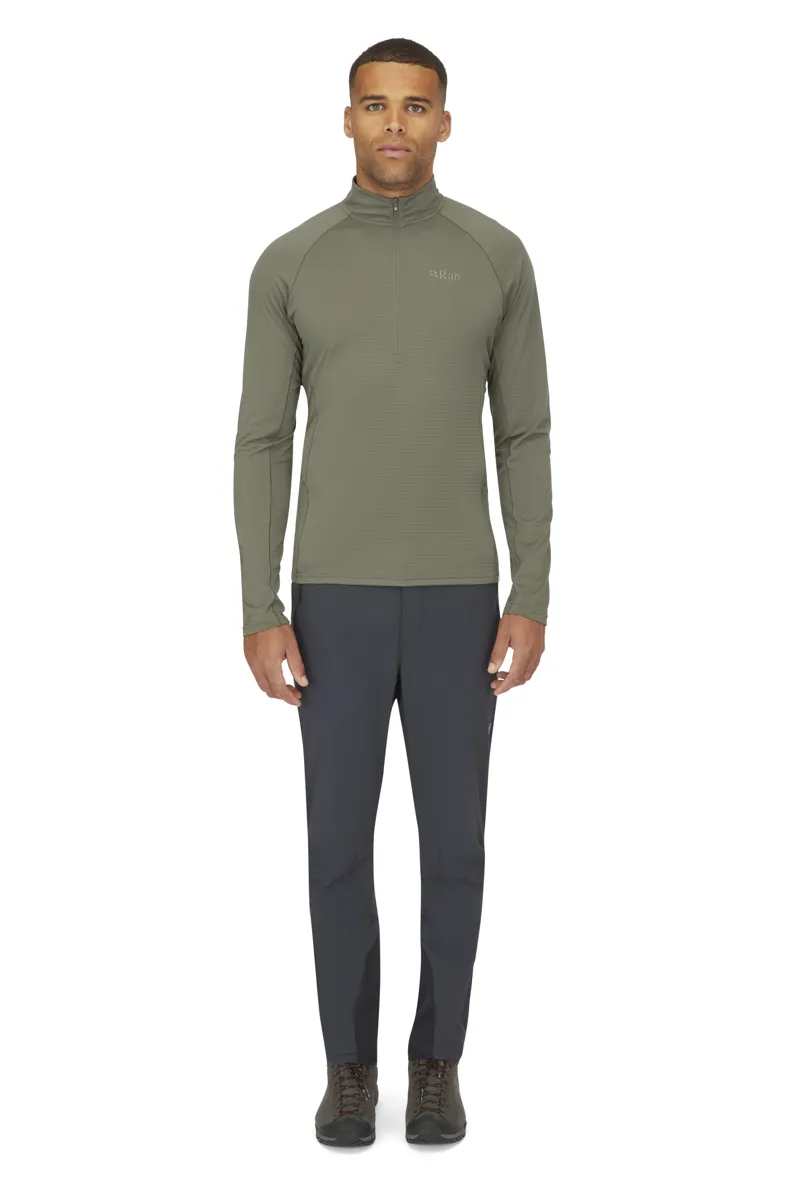 Rab Men's Sonic LS Zip Light Khaki-5