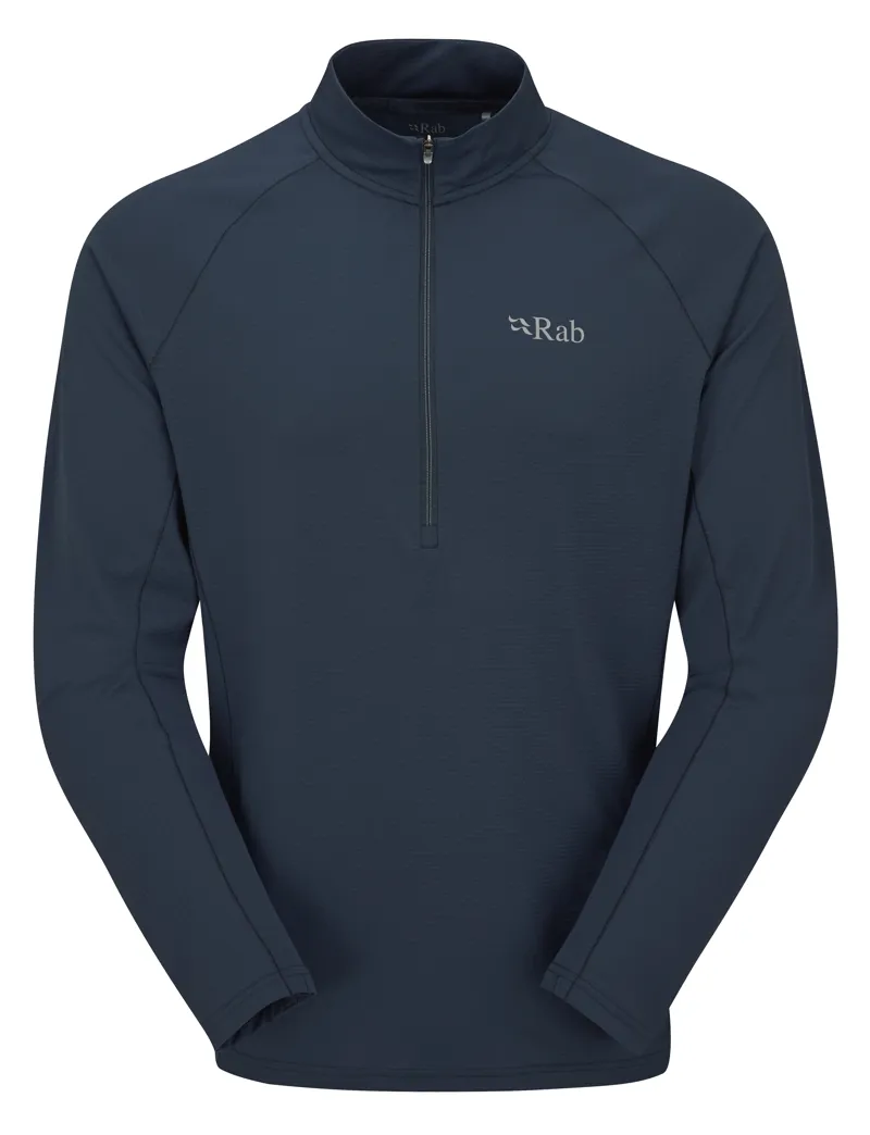 Rab Men's Sonic LS Zip Tempest Blue