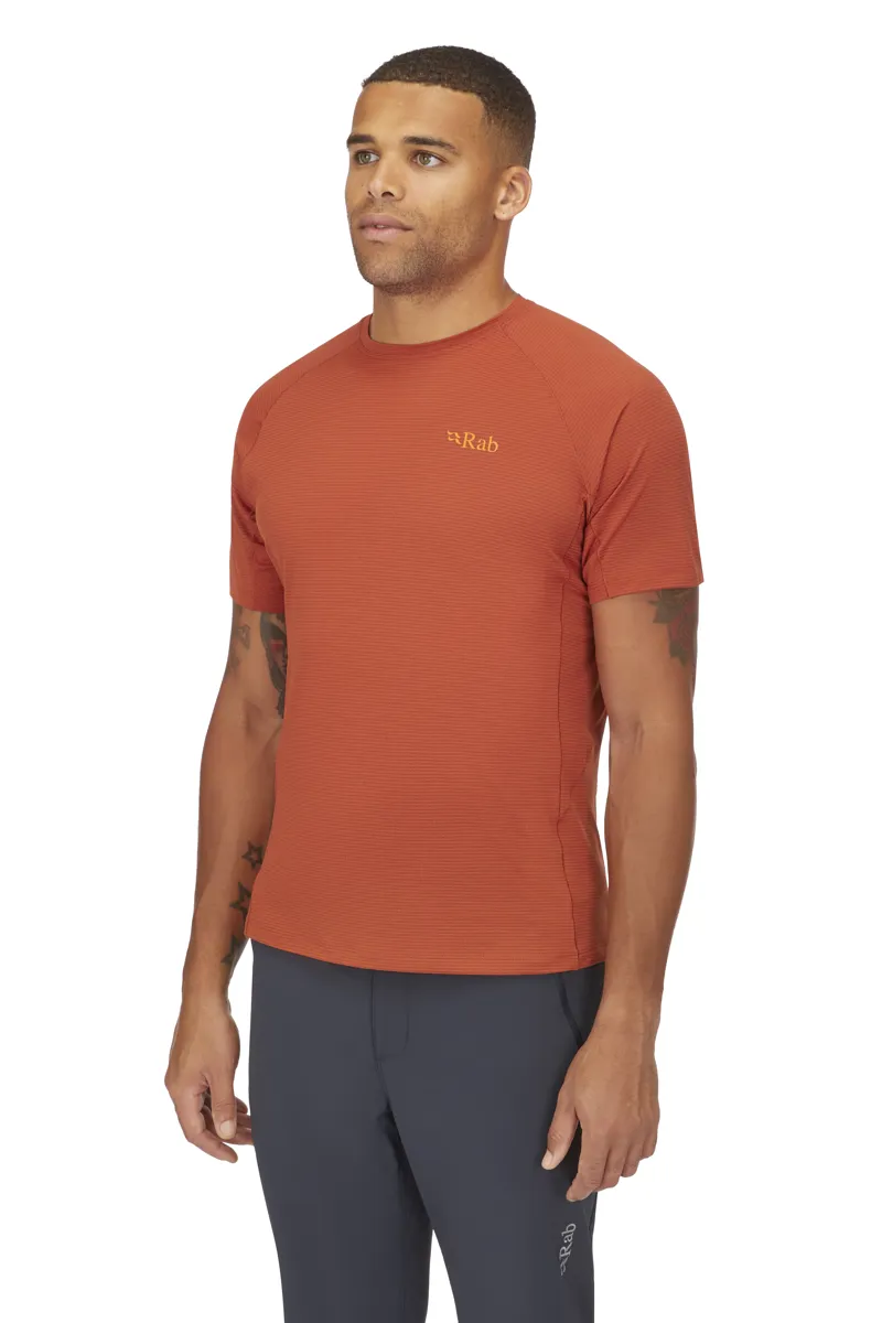 Rab Men's Sonic Tee Red Clay-3