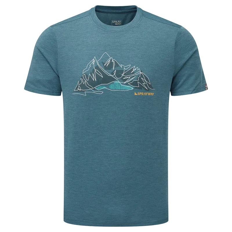 Sprayway Men's Tarn T-Shirt Seaport