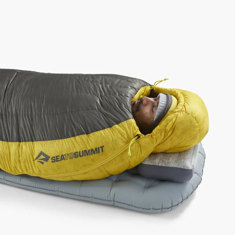 Sea to Summit Spark 7C/45F Regular Sleeping Bag Grey-9
