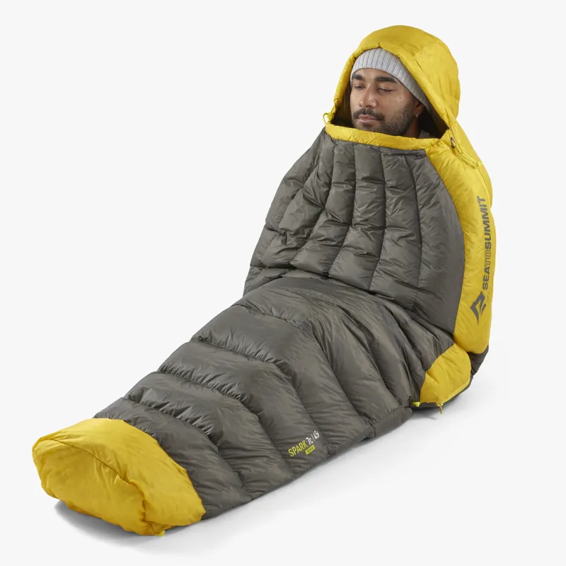 Sea to Summit Spark 7C/45F Regular Sleeping Bag Grey-10