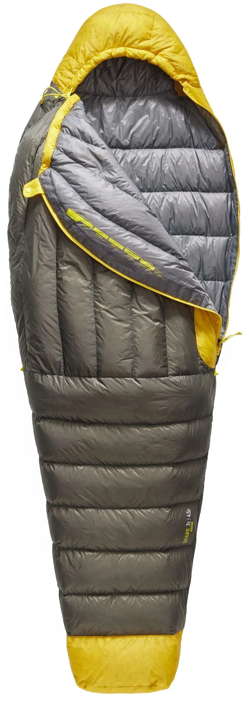 Sea to Summit Spark 7C/45F Regular Sleeping Bag Grey-1