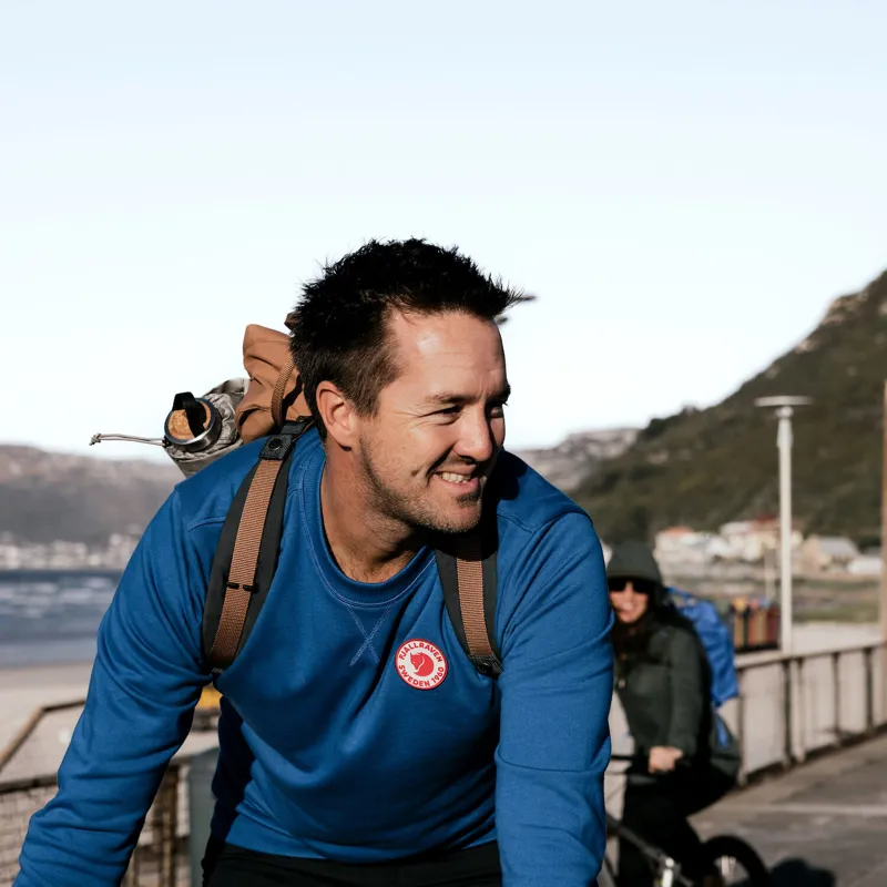 Fjallraven Men's 1960 Logo Sweatshirt Dusty Rose-9