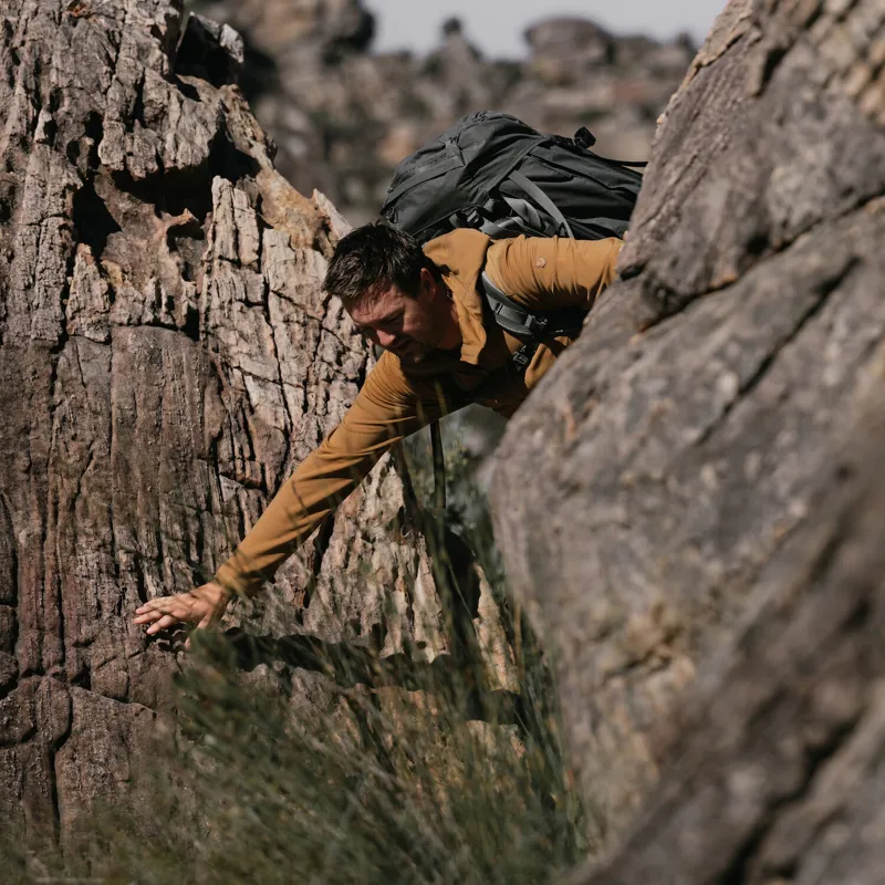 Fjallraven Men's Keb Fleece Hoodie Suede Brown-8